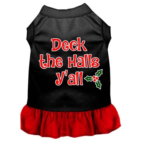 Deck the Halls Y'all Dress in Many Colors