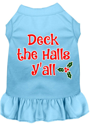 Deck the Halls Y'all Dress in Many Colors - Posh Puppy Boutique