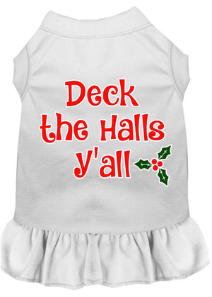 Deck the Halls Y'all Dress in Many Colors - Posh Puppy Boutique