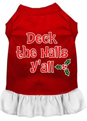 Deck the Halls Y'all Dress in Many Colors - Posh Puppy Boutique