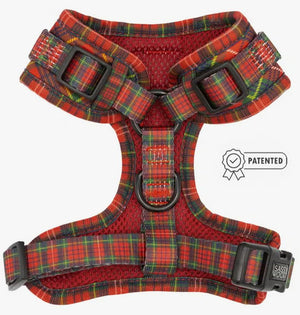 Deck the Paws Adjustable Harness - Posh Puppy Boutique