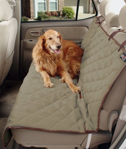 Deluxe Quilted Bench Pet Seat Cover