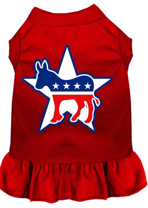 Democrat Screen Dog Dress - Posh Puppy Boutique