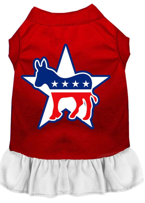 Democrat Screen Dog Dress - Posh Puppy Boutique