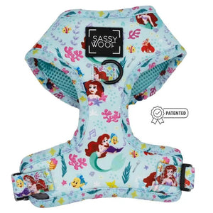 Disney Princess™ Adjustable Harness - Ariel - Posh Puppy Boutique