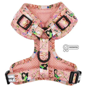 Disney Princess™ Adjustable Harness - Mulan - Posh Puppy Boutique