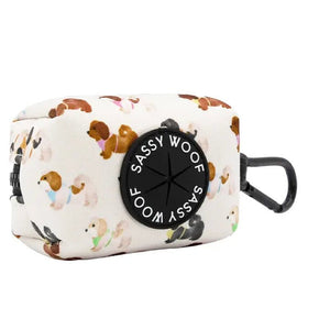 Dog Waste Bag Holder - Spunky Shih Tzus - Posh Puppy Boutique