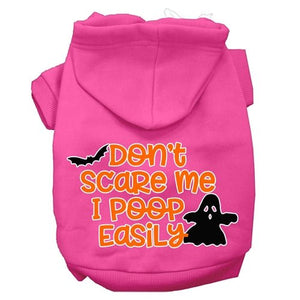 Don't Scare Me, Poops Easily Hoodie - Many Colors - Posh Puppy Boutique