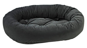 Donut Bed Ash Microvelvet - Posh Puppy Boutique