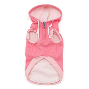 Drawstring Hoody - Pink - Posh Puppy Boutique