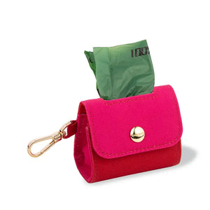 Kate Spade Red and Pink Doggie Poop Bag