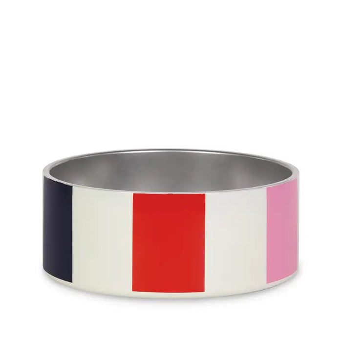 Kate Spade Adventure Stripe Dog Bowl