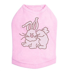 Easter Bunny Rhinestone Dog Tank - Many Colors - Posh Puppy Boutique