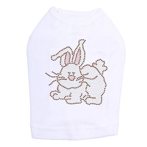 Easter Bunny Rhinestone Dog Tank - Many Colors - Posh Puppy Boutique