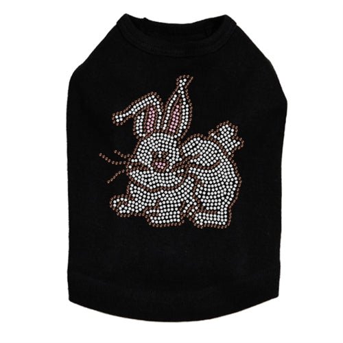 Easter Bunny Rhinestone Dog Tank- Many Colors