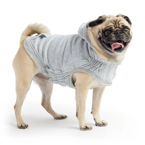 Elasto - Fit Urban Hoodie in Heather Grey - Posh Puppy Boutique