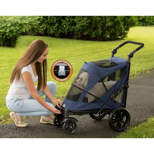 No shops zip pet stroller