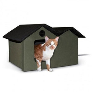 Extra - Wide Outdoor Kitty House - Posh Puppy Boutique