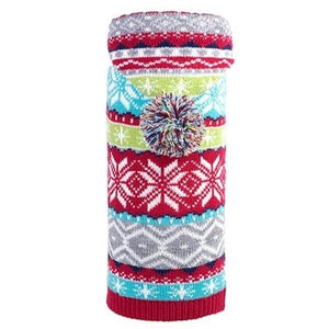 Fairisle Hoodie Sweater - Posh Puppy Boutique