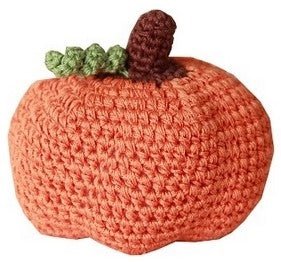 Fall Pumpkin Knit Toy - Posh Puppy Boutique