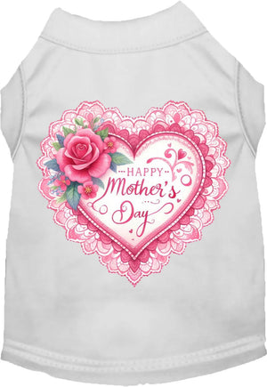 Fancy Mothers Day Screen Print Dog Shirt in Many Colors - Posh Puppy Boutique