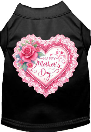 Fancy Mothers Day Screen Print Dog Shirt in Many Colors - Posh Puppy Boutique