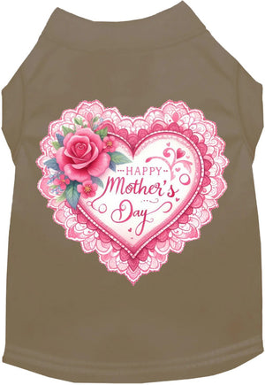 Fancy Mothers Day Screen Print Dog Shirt in Many Colors - Posh Puppy Boutique