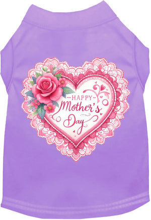 Fancy Mothers Day Screen Print Dog Shirt in Many Colors - Posh Puppy Boutique