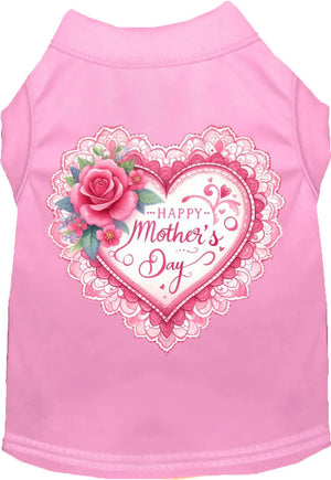 Fancy Mothers Day Screen Print Dog Shirt in Many Colors - Posh Puppy Boutique