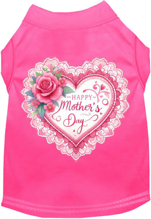 Fancy Mothers Day Screen Print Dog Shirt in Many Colors - Posh Puppy Boutique