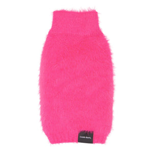 Feather - ly Ever After Fluffy Sweater in Pink - Posh Puppy Boutique