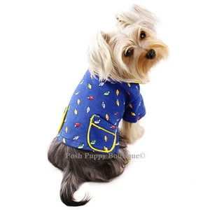 Festive Lights Pajamas with 2 Pockets - Posh Puppy Boutique