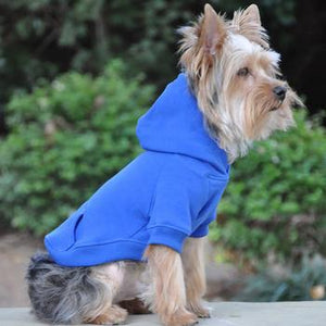 Flex - Fit Dog Hoodie - Blue - Posh Puppy Boutique