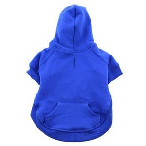 Flex - Fit Dog Hoodie - Blue - Posh Puppy Boutique