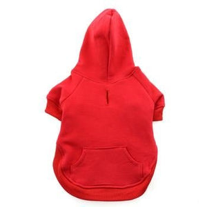 Flex - Fit Dog Hoodie - Red - Posh Puppy Boutique