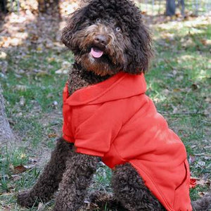 Flex - Fit Dog Hoodie - Red - Posh Puppy Boutique