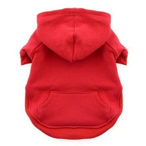 Flex - Fit Dog Hoodie - Red - Posh Puppy Boutique