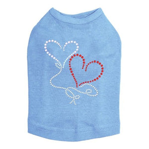 Floating Hearts Tank in Many Colors - Posh Puppy Boutique