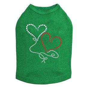 Floating Hearts Tank in Many Colors - Posh Puppy Boutique