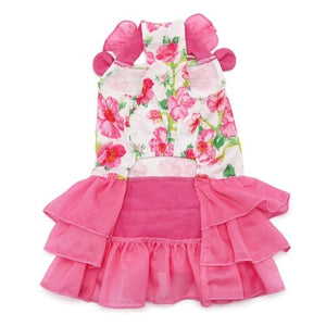 Floral Flounce Dress - Posh Puppy Boutique