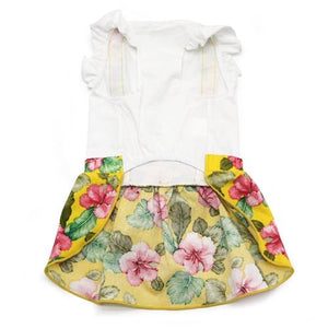 Floral Suspender Dress - Posh Puppy Boutique