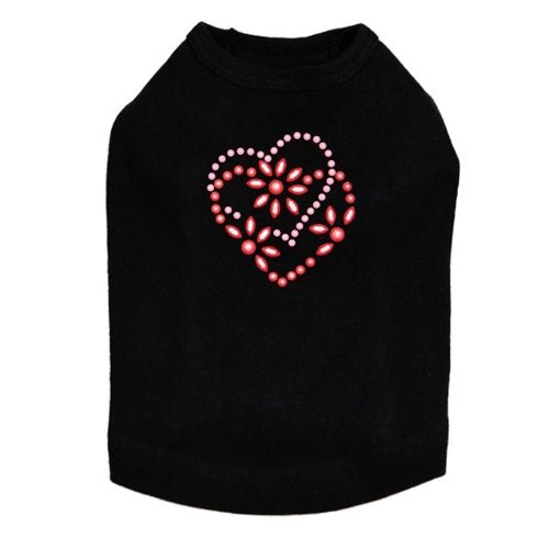 Flower Heart Tank - Many Colors