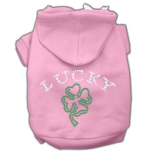 Four Leaf Clover Rhinestone Hoodie - Posh Puppy Boutique