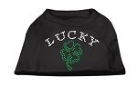 Four Leaf Clover Rhinestone Shirt