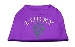 Four Leaf Clover Rhinestone Shirt - Posh Puppy Boutique