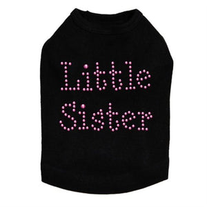 Fuchsia Little Sister Nailheads Dog Tank - Many Colors - Posh Puppy Boutique