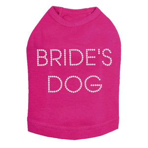 Bride's Dog Rhinestone Tank - Many Colors - Posh Puppy Boutique