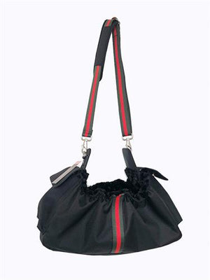 Gigi Sling - Black with Stripe - Posh Puppy Boutique