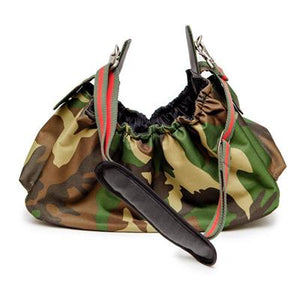 Gigi Sling - Camo with Stripe - Posh Puppy Boutique