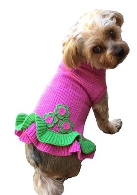 Girly Girl Sweater Dress - Posh Puppy Boutique